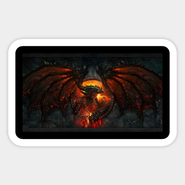 DEATHWING Sticker by DarkGeneral